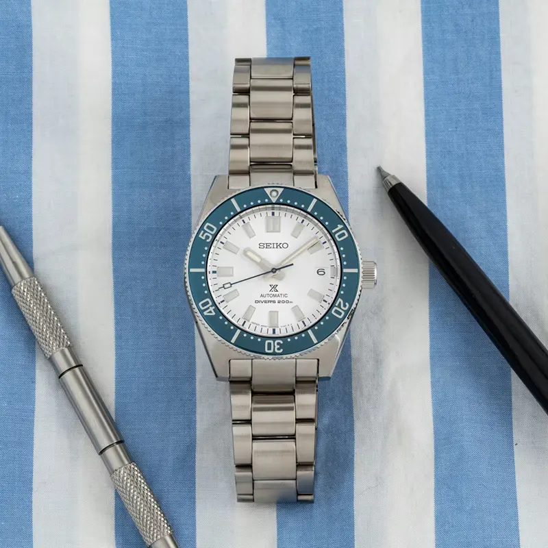 Seiko Prospex Diver’s White Dial Limited Edition Men’s Watch- SPB213J1